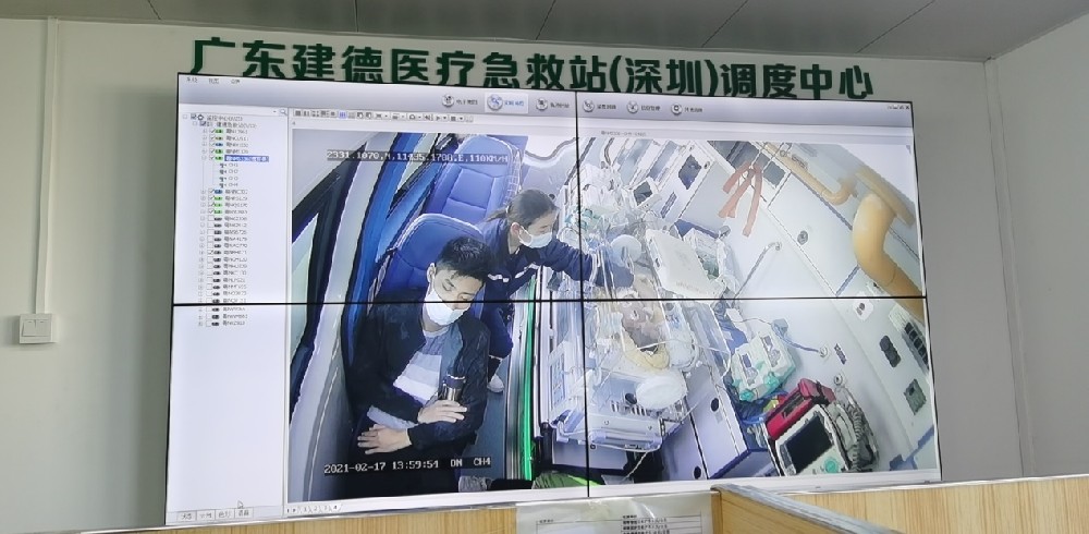 先天性心臟病寶寶跨市長途轉院護送到省城求醫