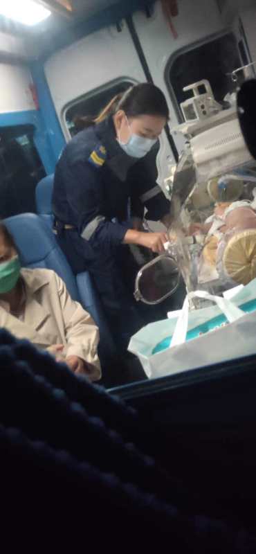 建德救護為南昌早產兒提供跨省轉院護送服務